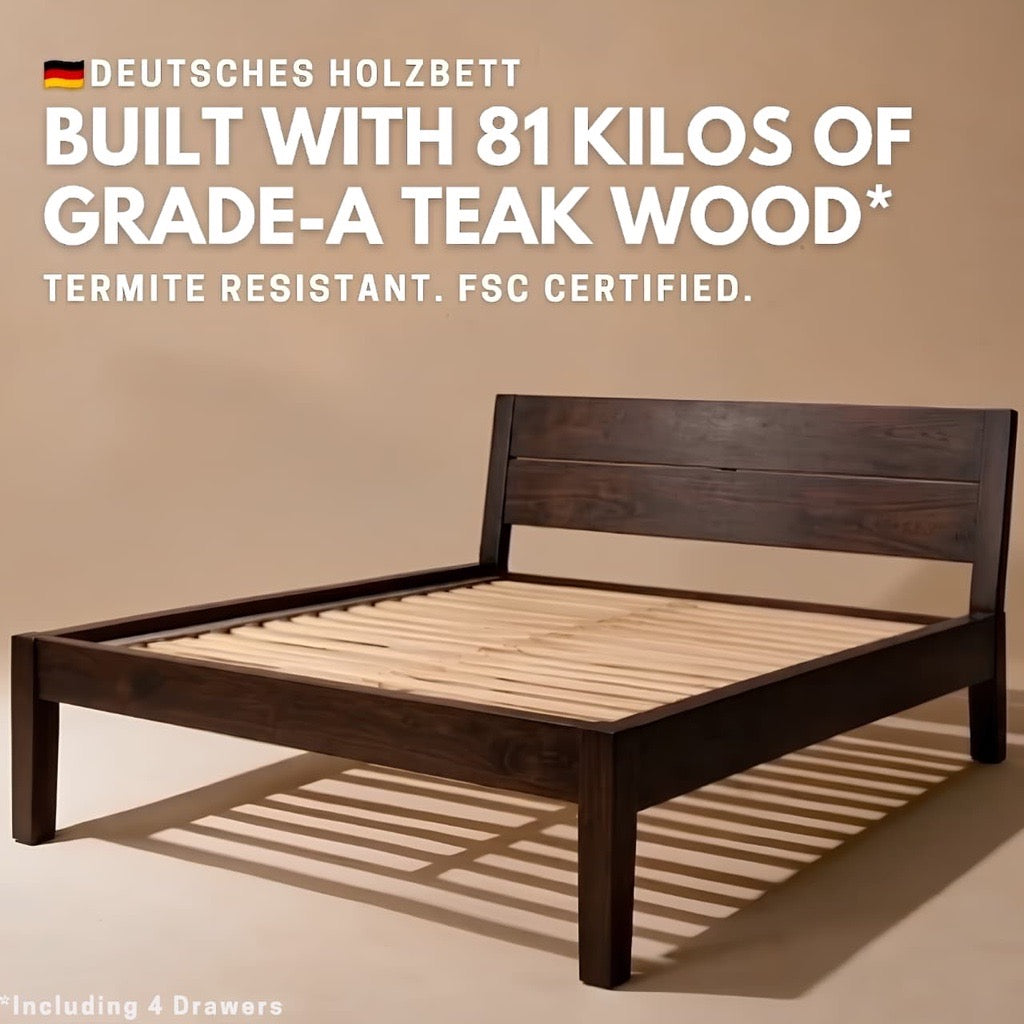 Emma Teak Bed