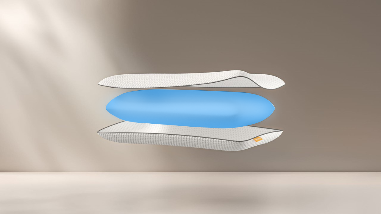 Buy Adjustable Memory Foam Pillow with Cooling Layer Emma Sleep India